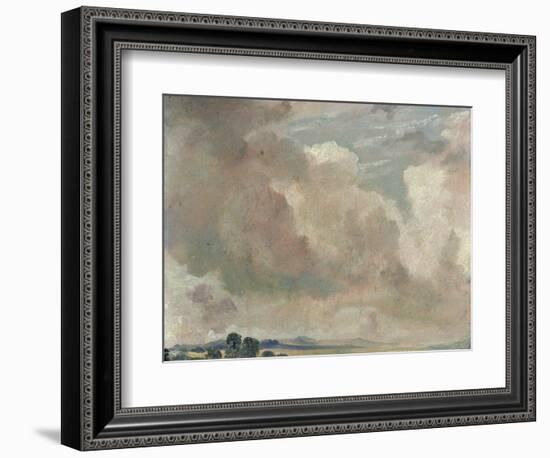 Study of Clouds, 1825-John Constable-Framed Giclee Print