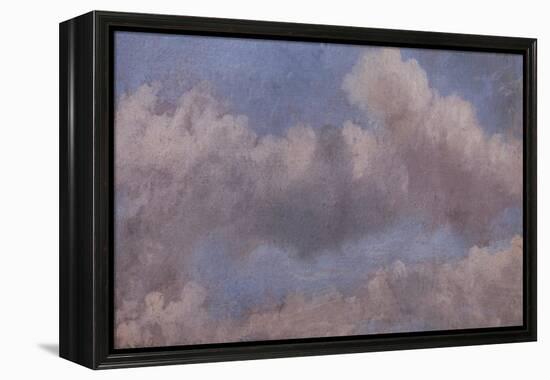 Study of Clouds, C.1821 (Oil on Paper)-John Constable-Framed Premier Image Canvas