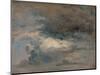 Study of Clouds - Evening, August 31St, 1822 (Oil on Paper)-John Constable-Mounted Giclee Print