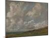 Study of Clouds over a Landscape, C.1821-22 (Oil on Laminate Cardboard, Mounted on Canvas)-John Constable-Mounted Giclee Print