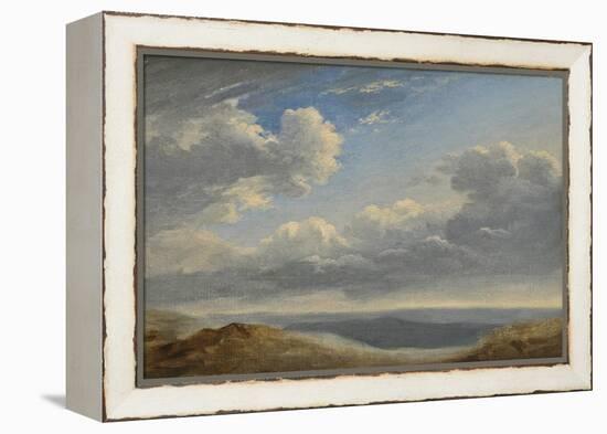 Study of Clouds over the Roman Campagna C.1782-85-Pierre Henri de Valenciennes-Framed Premier Image Canvas