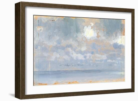 Study of Clouds (Studio Di Nubi)-Giuseppe De Nittis-Framed Giclee Print