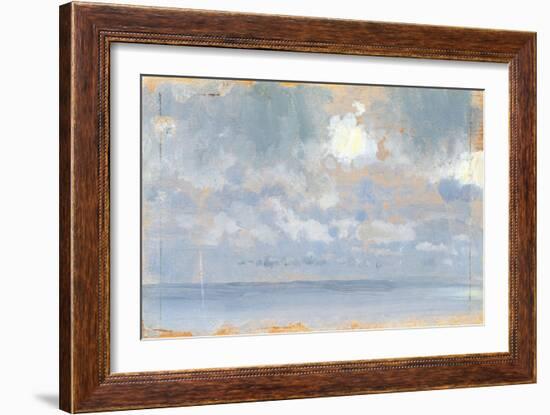 Study of Clouds (Studio Di Nubi)-Giuseppe De Nittis-Framed Giclee Print