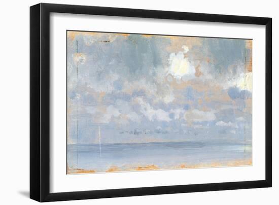 Study of Clouds (Studio Di Nubi)-Giuseppe De Nittis-Framed Giclee Print