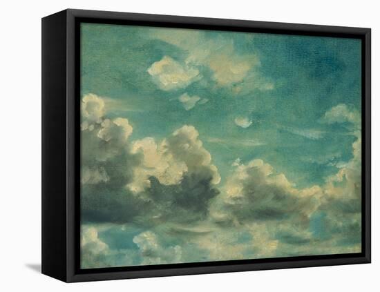 Study of Cumulus Clouds-John Constable-Framed Premier Image Canvas