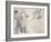 Study of Dancers; Etude De Danseuses-Edgar Degas-Framed Giclee Print