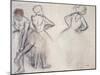 Study of Dancers-Edgar Degas-Mounted Giclee Print