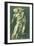 Study of Dancing Figures Embracing: a Design for Metal-Edward Burne-Jones-Framed Giclee Print