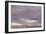 Study of Dawn: Purple Clouds, March 1868-John Ruskin-Framed Giclee Print