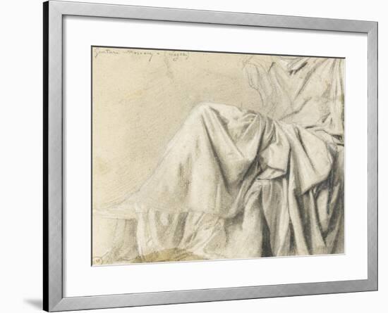 Study of Drapery for Odysseus Recognized by Eurycleia-Gustave Moreau-Framed Giclee Print