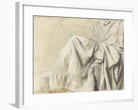 Study of Drapery for Odysseus Recognized by Eurycleia-Gustave Moreau-Framed Giclee Print
