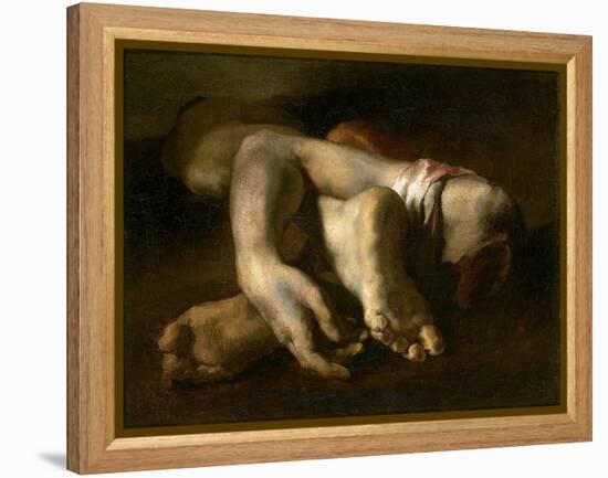 Study of Feet and Hands, C.1818-19-Théodore Géricault-Framed Premier Image Canvas