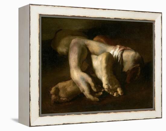 Study of Feet and Hands, C.1818-19-Théodore Géricault-Framed Premier Image Canvas