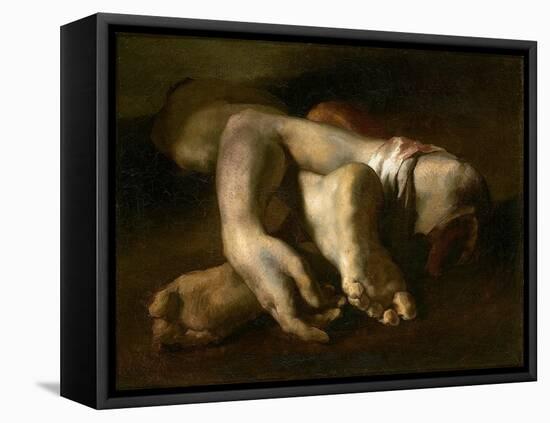 Study of Feet and Hands, C.1818-19-Théodore Géricault-Framed Premier Image Canvas