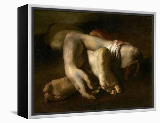 Study of Feet and Hands, C.1818-19-Théodore Géricault-Framed Premier Image Canvas