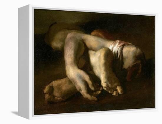 Study of Feet and Hands, C.1818-19-Théodore Géricault-Framed Premier Image Canvas