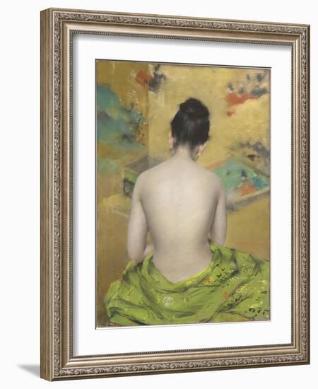 Study of Flesh Colour and Gold, 1888-William Merritt Chase-Framed Giclee Print