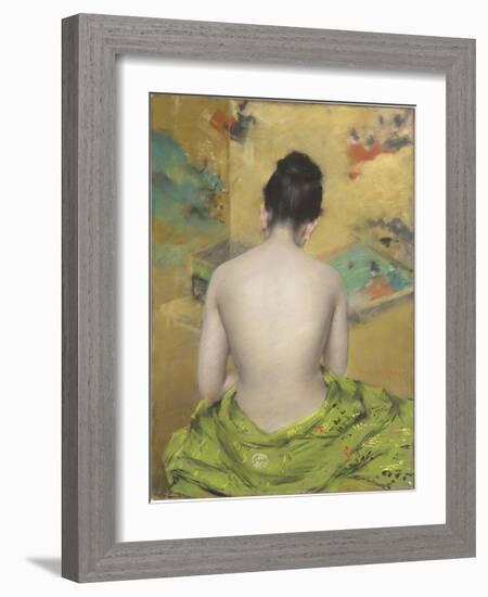 Study of Flesh Colour and Gold, 1888-William Merritt Chase-Framed Giclee Print