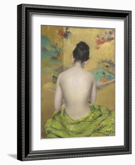 Study of Flesh Colour and Gold, 1888-William Merritt Chase-Framed Giclee Print