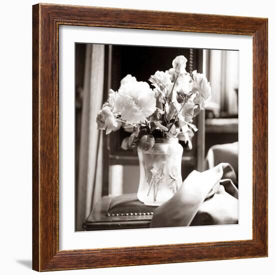 Study of Floral Arrangement-Edoardo Pasero-Framed Photographic Print