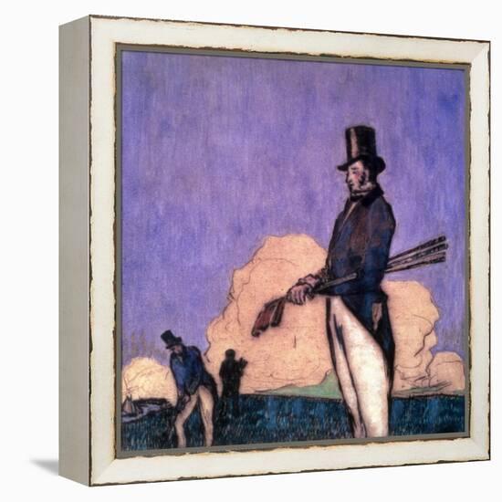 Study of Golfers-William Nicholson-Framed Premier Image Canvas