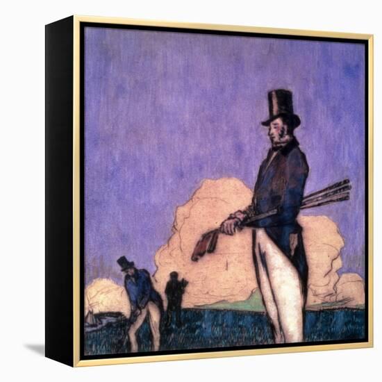 Study of Golfers-William Nicholson-Framed Premier Image Canvas