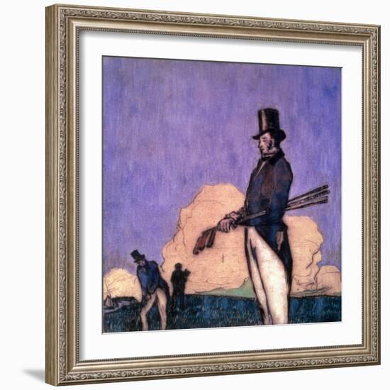 Study of Golfers-William Nicholson-Framed Giclee Print