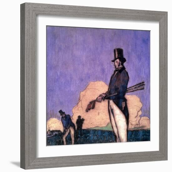 Study of Golfers-William Nicholson-Framed Giclee Print