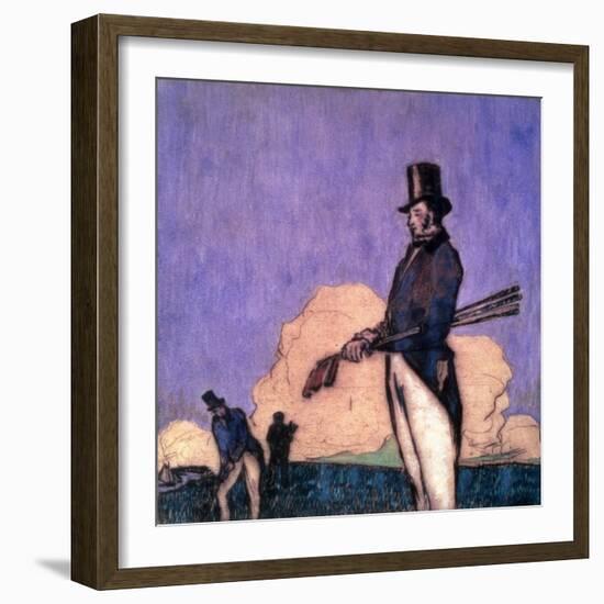 Study of Golfers-William Nicholson-Framed Giclee Print