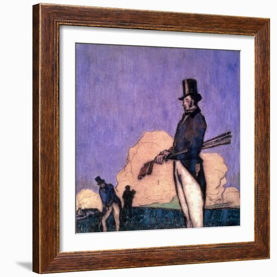 Study of Golfers-William Nicholson-Framed Giclee Print