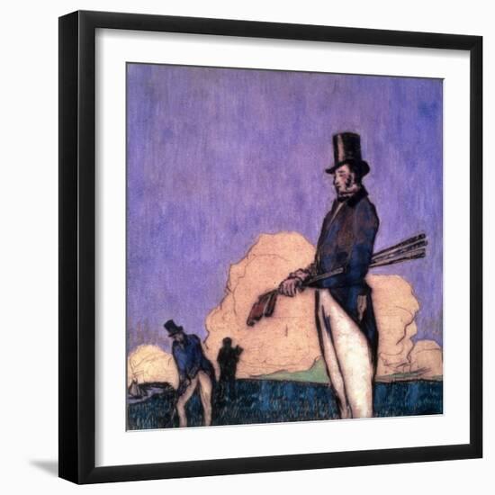 Study of Golfers-William Nicholson-Framed Giclee Print