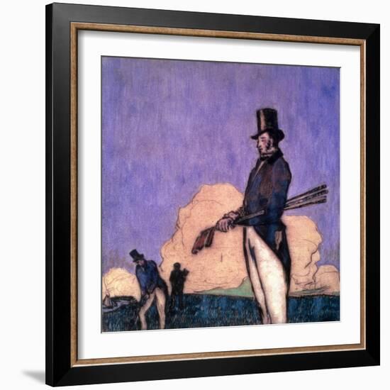 Study of Golfers-William Nicholson-Framed Giclee Print