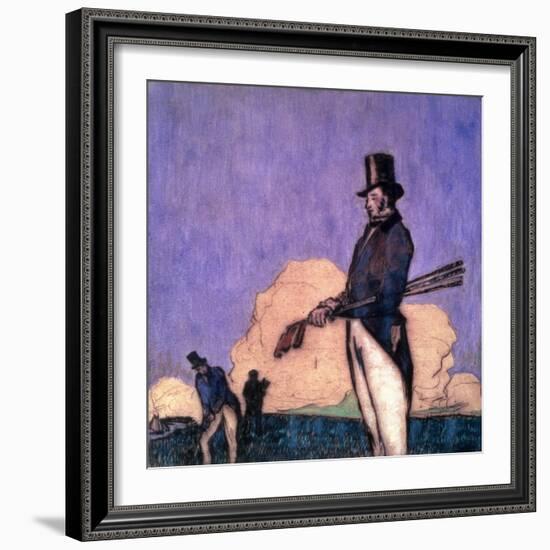 Study of Golfers-William Nicholson-Framed Giclee Print