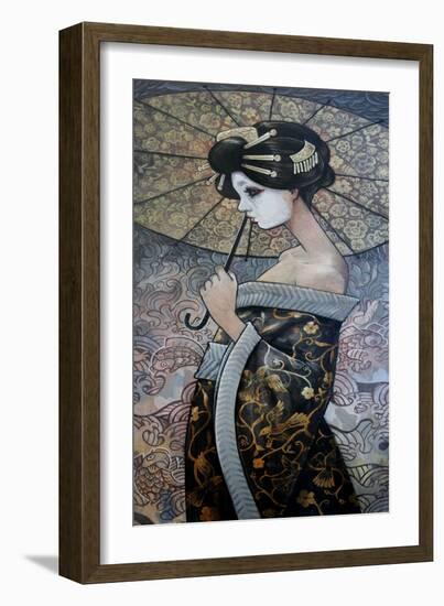 Study of Grace-Aaron Jasinski-Framed Art Print