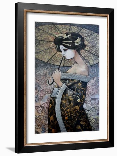 Study of Grace-Aaron Jasinski-Framed Art Print