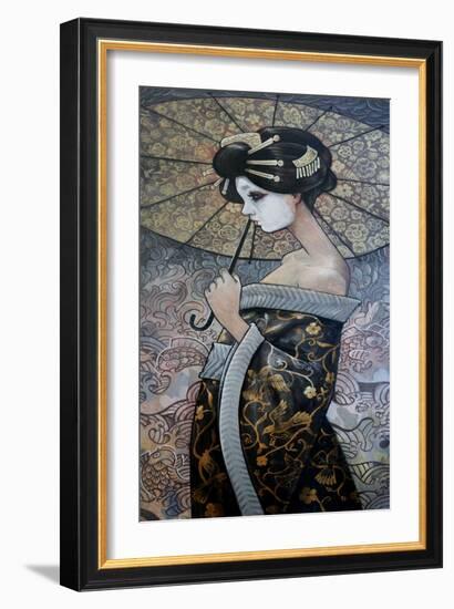 Study of Grace-Aaron Jasinski-Framed Art Print