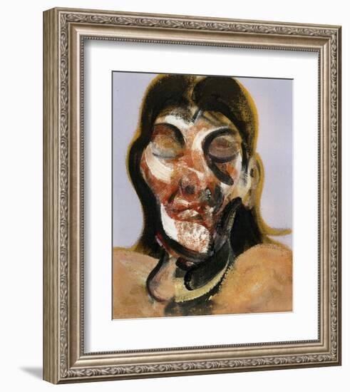 Study of Henrietta Moraes, c.1969-Francis Bacon-Framed Art Print