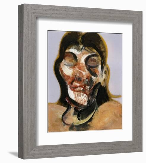 Study of Henrietta Moraes, c.1969-Francis Bacon-Framed Art Print