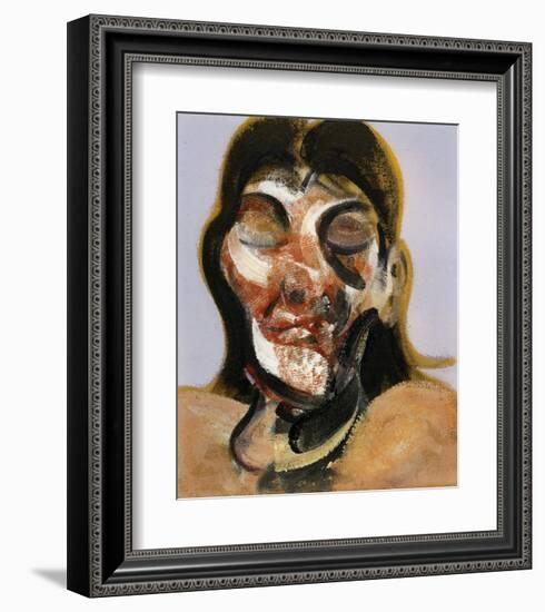 Study of Henrietta Moraes, c.1969-Francis Bacon-Framed Art Print