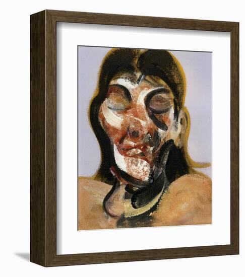 Study of Henrietta Moraes, c.1969-Francis Bacon-Framed Art Print