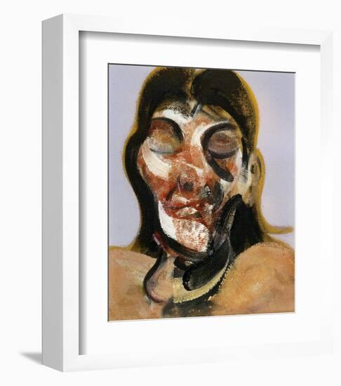 Study of Henrietta Moraes, c.1969-Francis Bacon-Framed Art Print