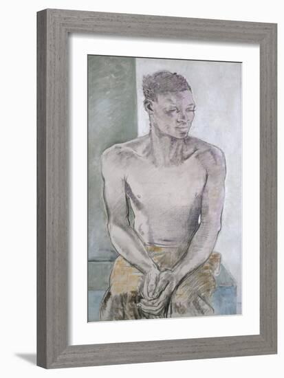 Study of Henry Thomas-Glyn Warren Philpot-Framed Giclee Print