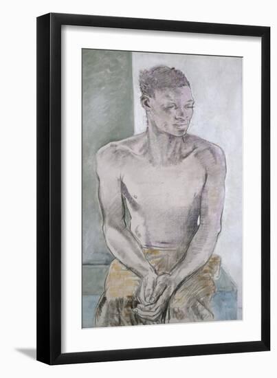 Study of Henry Thomas-Glyn Warren Philpot-Framed Giclee Print