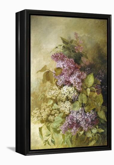 Study of Lilac-Claude Massman-Framed Premier Image Canvas