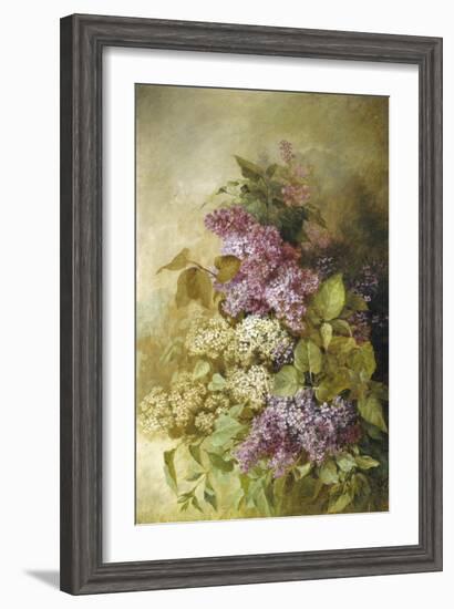 Study of Lilac-Claude Massman-Framed Giclee Print