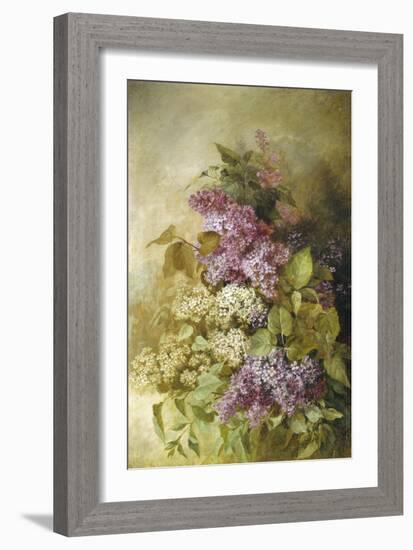 Study of Lilac-Claude Massman-Framed Giclee Print