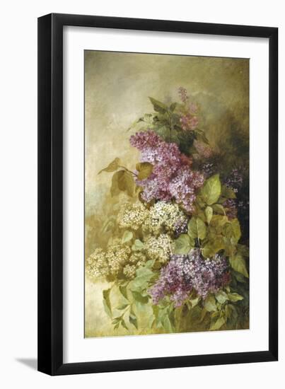 Study of Lilac-Claude Massman-Framed Giclee Print