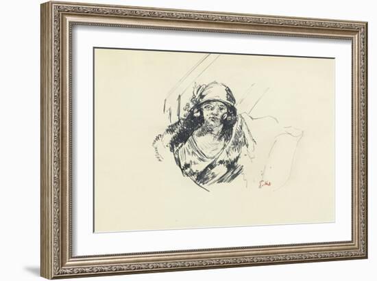 Study of Miss Fairfax-Walter Richard Sickert-Framed Giclee Print