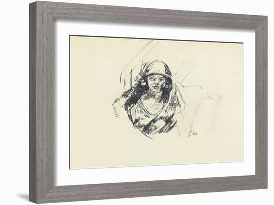 Study of Miss Fairfax-Walter Richard Sickert-Framed Giclee Print