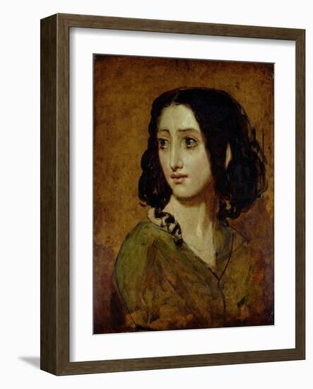 Study of Mlle Rachel-William Etty-Framed Giclee Print